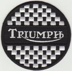 Triumph stoffen opstrijk patch embleem #26, Ophalen of Verzenden, Nieuw