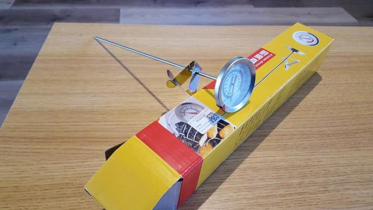 Keuken Thermometer Frituur met clip, Hobby en Vrije tijd, Overige Hobby en Vrije tijd, Zo goed als nieuw, Ophalen of Verzenden