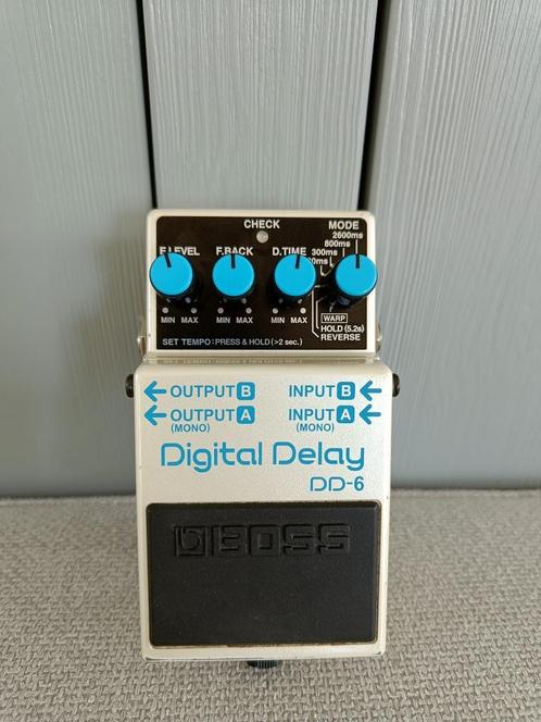 Boss DD-6 Digital Delay pedaal, Muziek en Instrumenten, Effecten, Gebruikt, Delay of Echo, Ophalen of Verzenden
