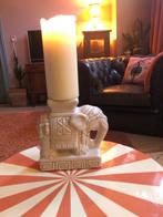 Vintage plantentafel olifant aardewerk, bohemian, Antiek en Kunst, Ophalen of Verzenden