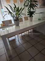 eettafel, Huis en Inrichting, Tafels | Eettafels, 200 cm of meer, Zo goed als nieuw, Vijf personen of meer, Modern