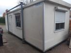 Woonunit te koop 8 x 3 m, Doe-het-zelf en Verbouw, Bouwketen en Schaftketen, Ophalen