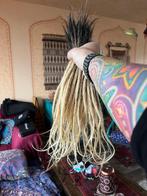 60 nieuwe ombre blonde human hair dread extensions nu 360€, Ophalen of Verzenden, Nieuw, Pruik of Haarverlenging