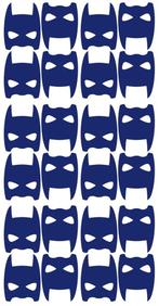 Muursticker Muurdecoratie Batman Blauw Pöm le Bonhomme, Kinderen en Baby's, Kinderkamer | Inrichting en Decoratie, Nieuw, Pöm Pöm le bonhomme