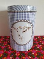 Blik trommel bus Jet ter Steege voorraadbus Jet koe geit, Verzamelen, Blikken, Ophalen of Verzenden, Zo goed als nieuw, Overige