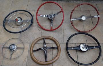 Lot 6 Amerikaanse Oldtimer stuurwiel beschikbaar voor biedingen
