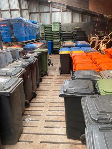 kliko 120 140 240 360 afvalcontainer 660 1100 liter en ijzer beschikbaar voor biedingen