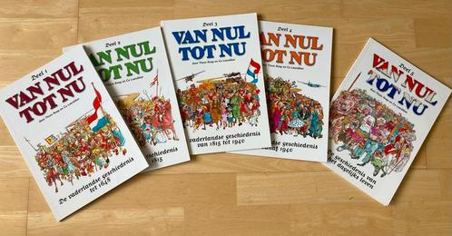 Van nul tot nu - Deel 1 tm 5 - compleet, Boeken, Geschiedenis | Vaderland, Nieuw, Ophalen of Verzenden