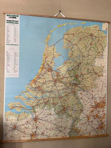 Wegenkaart Nederland Sligro 1989 beschikbaar voor biedingen
