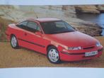Opel Calibra 2.0 & 16v 1991 Brochure, Verzenden, Zo goed als nieuw, Opel