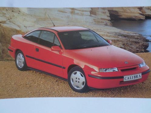 Opel Calibra 2.0 & 16v 1991 Brochure, Boeken, Auto's | Folders en Tijdschriften, Zo goed als nieuw, Opel, Verzenden
