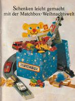 Vintage folder 1991 Matchbox speelgoed gids auto's garage, Verzenden, Overige typen