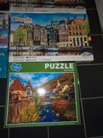Set 5 puzzels, Ophalen, 500 t/m 1500 stukjes, Legpuzzel