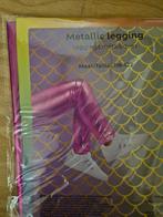 Metallic Roze Legging Maat 116-122, Ophalen of Verzenden, Zo goed als nieuw