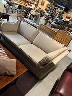 Exclusieve bank, beige stof, Ophalen of Verzenden, Gebruikt, Stof