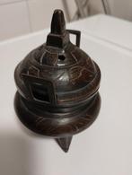 Oud chinees klein bronzen wierook brander, Antiek en Kunst, Ophalen of Verzenden