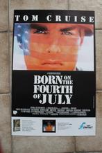 filmaffiche Tom Cruise Born On The 4th Of july filmposter, Rechthoekig Staand, Ophalen of Verzenden, Zo goed als nieuw, A1 t/m A3