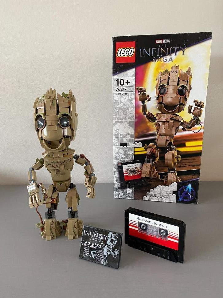 LEGO 76217 - I am Groot, Kinderen en Baby's, Speelgoed | Duplo en Lego, Zo goed als nieuw, Lego, Complete set, Ophalen of Verzenden