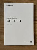 Fujifilm X-T3 Handleiding - Engelstalig, Ophalen of Verzenden