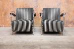 ZGANieuw twee stoffen Leolux Scylla design fauteuils, Stof, Leolux, Design, 75 tot 100 cm