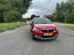 Peugeot 2008 1.2 VTI 81KW 2016 Rood Carplay, Auto's, Peugeot, Voorwielaandrijving, 1250 kg, Zwart, Leder en Stof