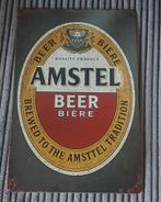Amstel Bier Wandbord Mancave Bar 30x20cm, Ophalen of Verzenden, Nieuw