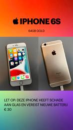 iPhone 6S - Schermschade - Onderdelen/Reparatie, Telecommunicatie, Mobiele telefoons | Apple iPhone, Gebruikt, Ophalen of Verzenden