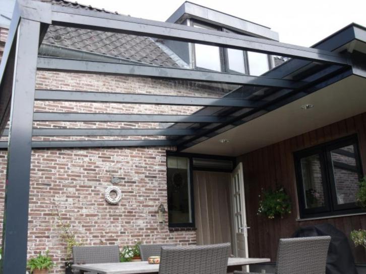 Trendline GLAS veranda 500x250 cm VOORRAAD UITVERKOOP € 2375, Tuin en Terras, Overkappingen, Nieuw, Veranda, Ophalen of Verzenden