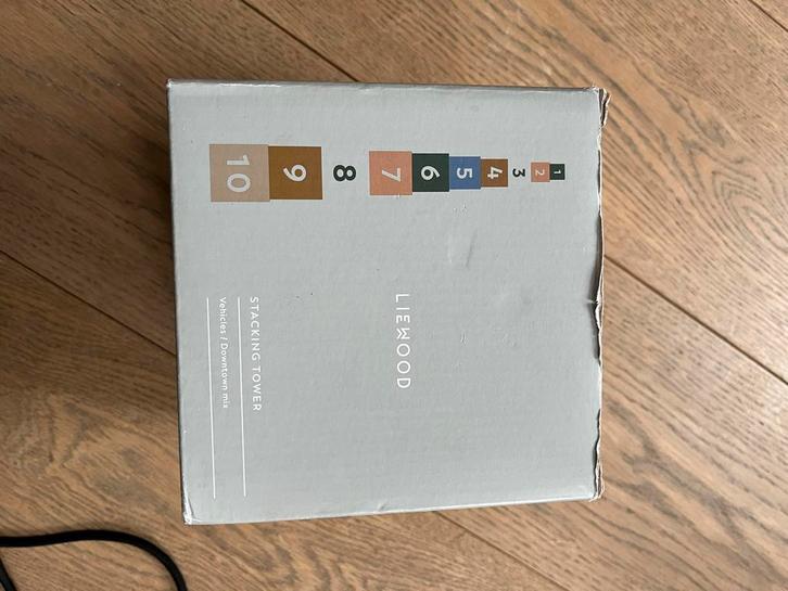 Liewood Stapelkubussen - Originele Doos!, Kinderen en Baby's, Speelgoed | Bouwstenen, Zo goed als nieuw, Overige merken, Ophalen of Verzenden