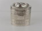 Zilveren lodereindoosje                                  Z48, Ophalen of Verzenden, Zilver