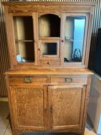Antieke grenen buffetkast, Huis en Inrichting, Kasten | Buffetkasten, Ophalen, Gebruikt, 25 tot 50 cm, 200 cm of meer