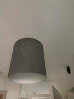 Plafondlamp Grijs Hart Metaal, Ophalen of Verzenden, Gebruikt, Metaal