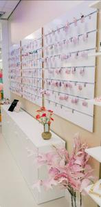 Slatwall Displays wandpaneel - 3 stuks, zo goed als nieuw!, Doe-het-zelf en Verbouw, Hout en Planken, Ophalen