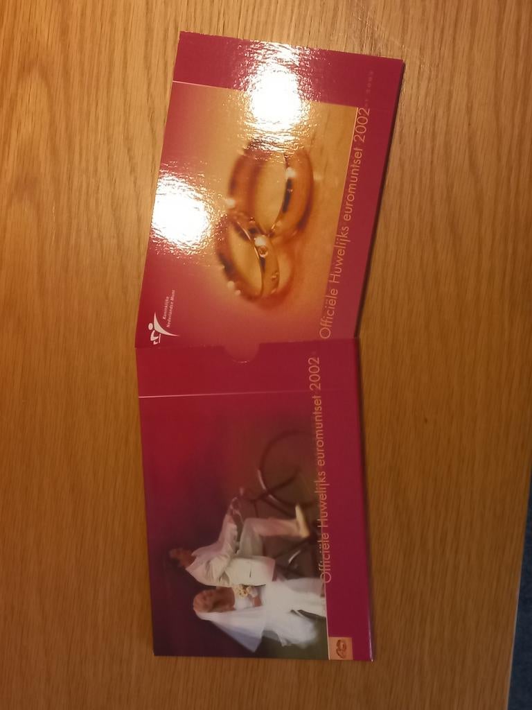 Officiele Huwelijks euromuntset 2002, Postzegels en Munten, Munten | Nederland, Ophalen of Verzenden, Koningin Beatrix, Euro's