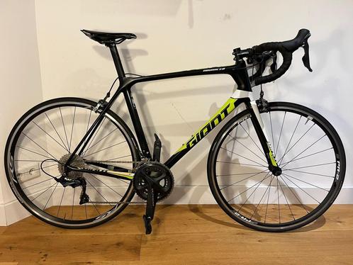 Giant TCR Ad Pro 1 (Maat L) - Carbon racefiets + powermeter, Fietsen en Brommers, Fietsen | Racefietsen, Gebruikt, Heren, Giant
