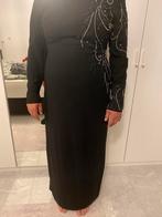 Zwarte abiye avondjurk maat 44, Kleding | Dames, Galajurk, Zwart, Maat 42/44 (L), Ophalen of Verzenden