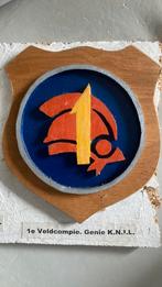 KNIL 1e Veldcompagnie Genie, Ophalen of Verzenden, Landmacht, Nederland, Embleem of Badge