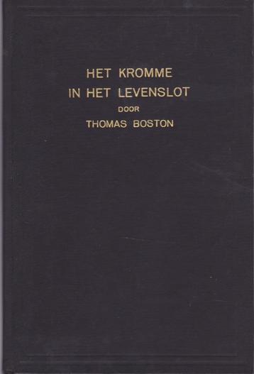 THOMAS BOSTON - HET KROMME IN HET LEVENSLOT beschikbaar voor biedingen