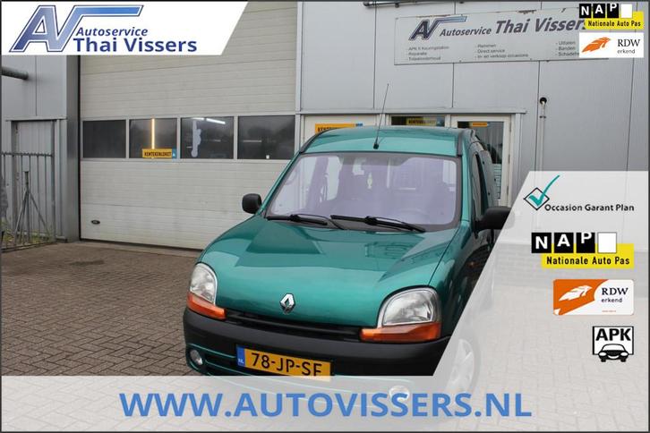 Renault Kangoo 1.4 Privilège Invalide auto Airco Elektr pak, Auto's, Renault, Bedrijf, Te koop, Kangoo, ABS, Airbags, Airconditioning