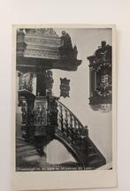 Kaart Preekstoel in de kerk te Midwolde bij Leek 1934, Ophalen of Verzenden, 1920 tot 1940, Gelopen, Groningen