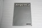 Folder Fiat Argenta (10-1981) (75), Ophalen of Verzenden, Zo goed als nieuw, Overige merken