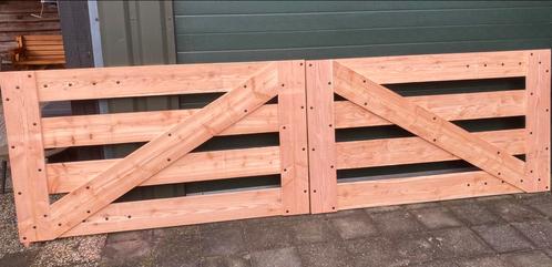 Landhekken van douglas, Tuin en Terras, Tuinhekken en Hekwerk, Nieuw, Tuinhek, Hout, Ophalen