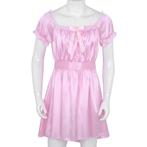 Roze heren sissy satijnen nachtjapon / lingerie nachtkleding, Kleding | Heren, Ondergoed, Verzenden, Roze, Nachtkleding