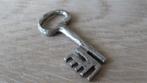 Zilveren antieke sleutel / hoogte 4 cm / breed 2.5 cm, Ophalen of Verzenden, Zilver