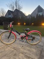 Decathlon Original 500 24 inch kinderfiets roze/donkerblauw, Staal, Overige typen, Ophalen of Verzenden, Zo goed als nieuw