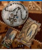 Rozenkrans en Heilige Maria plaatjes,oktober rozenkransmaand, Ophalen of Verzenden