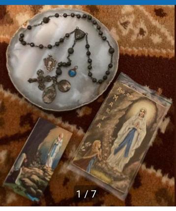 Rozenkrans en Heilige Maria Kaarten,oktober rozenkransmaand beschikbaar voor biedingen