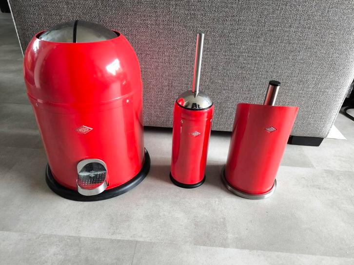 Wesco badkamerset - Single master, rolhouder en wcborstel, Huis en Inrichting, Badkamer | Badkamermeubels, Zo goed als nieuw, Overige typen