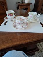 Vintage kop en schotels, Ophalen of Verzenden, Zo goed als nieuw, Porselein, Kop en/of schotel