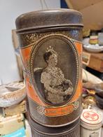 blik herdenking koningin Wilhelmina 1898 - 1938, Verzamelen, Blikken, Ophalen of Verzenden, Gebruikt, Overige